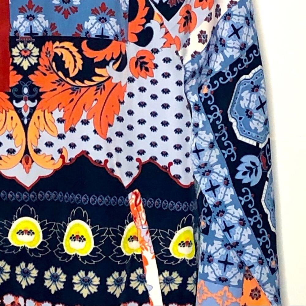 NY&C Patchwork Bomber Jacket Cottagecore Quilted … - image 12